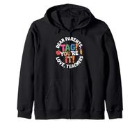 Dear Parents Tag You're It Hello Summer Elementary School Zip Hoodie