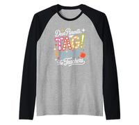 Dear Parents Tag You're It Last Day of School for Teacher Raglan Baseball Tee
