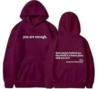 Dear Person Behind Me Hoodie Sweatshirt, You Are Enough Hoodie Sweatshirt, To the Person Behind Me Hoodie (26,3XL)