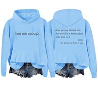 Dear Person Behind Me Hoodie, To The Person Behind Me Hoodie,You are Enough Mental Health Tshirt Women Men Carolina Blue