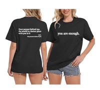 Dear Person Behind Me I Hope You Know Jesus Loves You (Back) T-Shirt Womens Summer Tops 2025 New Blouses for Women UK Tops for Women UK
