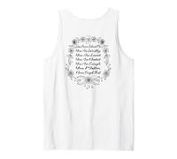 Dear Person Behind Me You Are Worthy Loved Needed And Enough Tank Top