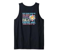 Dear Person Behind Me You were Created On Purpose Love Tank Top