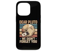 Dear Pluto We Didn't Forget You Space Vintage Heart Letter Case for iPhone 13 Pro