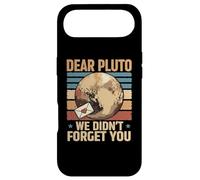 Dear Pluto We Didn't Forget You Space Vintage Heart Letter Case for iPhone Air