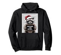 Dear Rabbi I Can Explain Funny Christmas Hannuka Raccoon Pullover Hoodie
