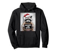 Dear Rabbi I Can Explain Funny Christmas Hannuka Raccoon Pullover Hoodie