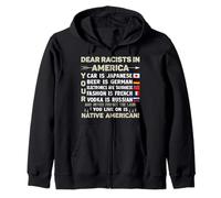 Dear Racists In America Your Car Is Japanese Zip Hoodie