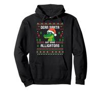 Dear Santa Alligator Ugly Xmas Sweater Christmas Gator Pullover Hoodie