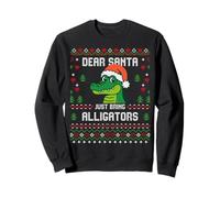 Dear Santa Alligator Ugly Xmas Sweater Christmas Gator Sweatshirt
