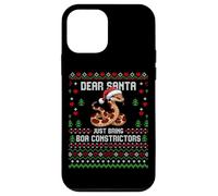 Dear Santa Boa Constrictor Christmas Ugly Xmas Sweater Case for iPhone 12 mini
