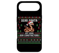Dear Santa Boa Constrictor Christmas Ugly Xmas Sweater Case for iPhone Air