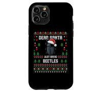 Dear Santa Christmas Beetle Bug Insect Ugly Xmas Sweater Case for iPhone 11 Pro