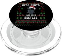 Dear Santa Christmas Beetle Bug Insect Ugly Xmas Sweater PopSockets PopGrip for MagSafe