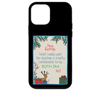 Dear Santa Contribution ROTH IRA - Funny Xmas Wish Case for iPhone 12 mini