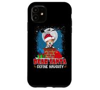 Dear Santa Define Naughty Jack Russell Terrier Dog Christmas Case for iPhone 11