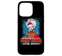 Dear Santa Define Naughty Jack Russell Terrier Dog Christmas Case for iPhone 15 Pro Max