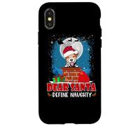 Dear Santa Define Naughty Jack Russell Terrier Dog Christmas Case for iPhone X/XS