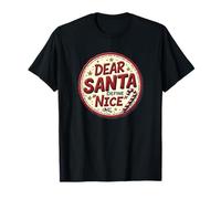 Dear Santa Define Nice - Sarcastic Holiday Style T-Shirt