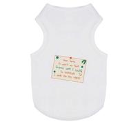 'Dear Santa, Granny Said I Could' Pet Dog/Cat T-Shirt (PT00143595)