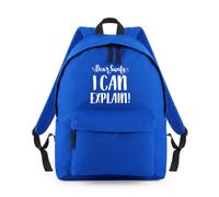 Dear Santa, I Can Explain Backpack Rucksack 18L Bag - 42 x 31 x 21cm