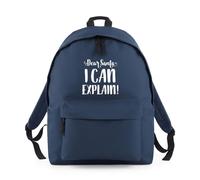 Dear Santa, I Can Explain Backpack Rucksack 18L Bag - 42 x 31 x 21cm