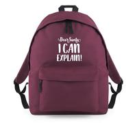 Dear Santa, I Can Explain Backpack Rucksack 18L Bag - 42 x 31 x 21cm