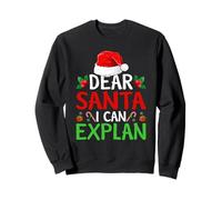 Dear Santa I Can Explain Family Christmas Pajamas Sweatshirt