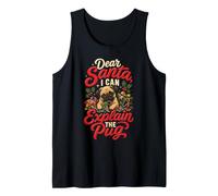 Dear Santa I Can Explain the Pug Christmas Tank Top