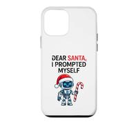 Dear Santa I Prompted Myself Tech Christmas Humor AI Robot Case for iPhone 12 mini