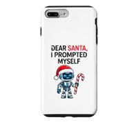 Dear Santa I Prompted Myself Tech Christmas Humor AI Robot Case for iPhone 7 Plus/8 Plus