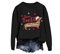 Dear Santa Its A Long Story Sweatshirt Funny Xmas Dachshund Christmas Sweaters For Women Men