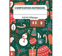 Dear Santa Journal: A Cute Christmas Writing Notebook for Kids | Letters, Wish Lists & Holiday Notes | 120 Pages