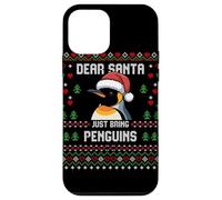 Dear Santa King Emperor Penguin Ugly Xmas Sweater Christmas Case for iPhone 12 mini