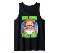 Dear Santa Letter Week Kids Celebrate Christmas Tradition Tank Top