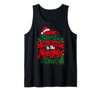 Dear Santa My Sister is The Naughty One Christmas Tank Top