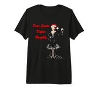 Dear Santa Naughty Christmas Party Vibes Design Premium T-Shirt