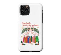 Dear Santa Please Bring Me Books Christmas Reading Case for iPhone 11 Pro