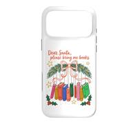 Dear Santa Please Bring Me Books Christmas Reading Case for iPhone 17 Pro Max