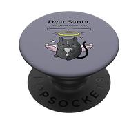 Dear Santa They Are The Naughty Ones. For Cat Lovers PopSockets Adhesive PopGrip