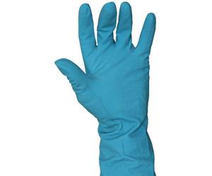 Dear Shield Shield Household Rubber Gloves-Azure Large (Pack Of 12 X 12), 30 X 37 X 5 Cm