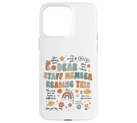 Dear Staff Member You Belong Here Retro Design Case for iPhone 15 Pro Max