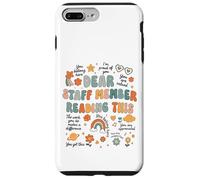 Dear Staff Member You Belong Here Retro Design Case for iPhone 7 Plus/8 Plus