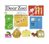 Dear Zoo Edible Icing Sheet A4 Cake Toppers
