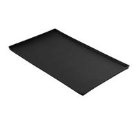 DEARBAG Silicone Mat, Coffee Machine Mat, Mixer, Silicone Non-Slip Mat for Espresso Coffee, Kitchen Robot, Bar Tamp Station Mat, 47 x 29 cm, Black