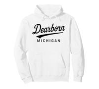 Dearborn Michigan 313 Wayne County Detroit Allen Park Melvin Pullover Hoodie