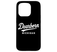 Dearborn Michigan Retro 313 Detroit Highland Park Hamtramck Case for iPhone 15 Pro