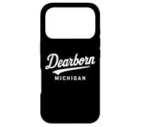 Dearborn Michigan Retro 313 Detroit Highland Park Hamtramck Case for iPhone 17 Pro
