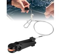 DearChan 2250009 Universal Line Downrigger Release | Universal Fishing Line Clip for Saltwater & Freshwater Trolling | Adjustable Tension 2-22 lbs | Easy One-Handed Operation (1-Pack)