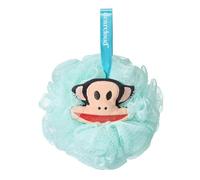 dearcloud x Paul Frank XL Classic Loofah - Exfoliating Body Scrubber for Smooth, Radiant Skin (Aqua)
